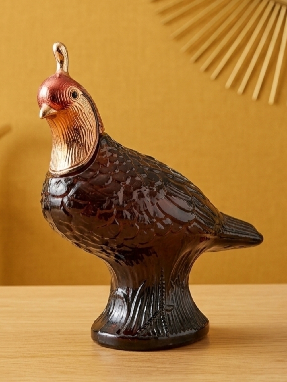 [[Avon]] Vintage Quail Aftershave Decorative Bottle